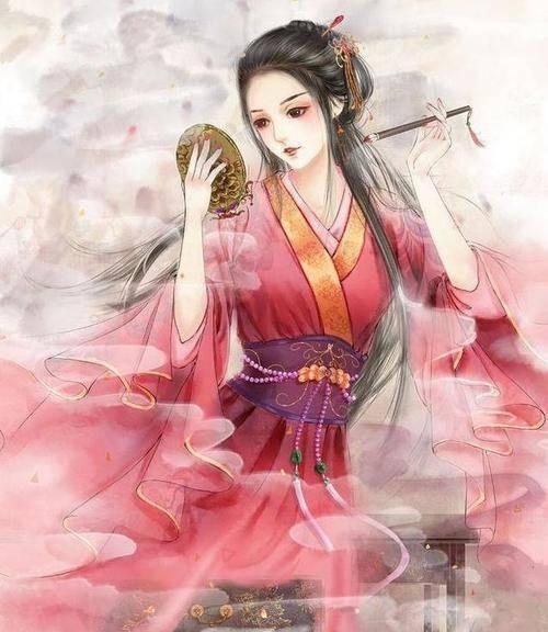 度假的时尚女孩